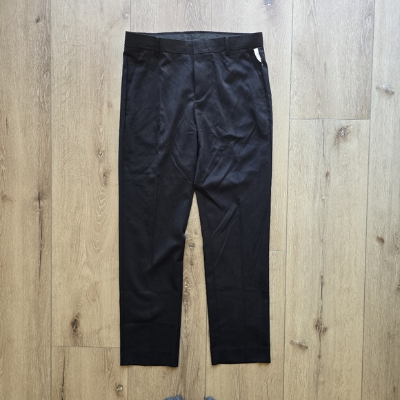 Calvin Klein Other - Calvin Klein Boys Suit Pants Size 17 Black Slim Fit Flat Front Dress Slacks
